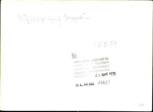 Foto Zeppelin im Flug