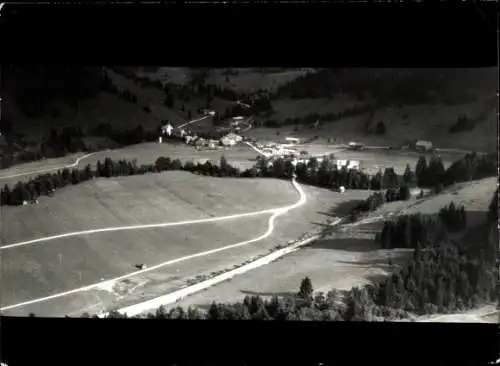 Foto Unterjoch Bad Hindelang im Oberallgäu, Fliegeraufnahme