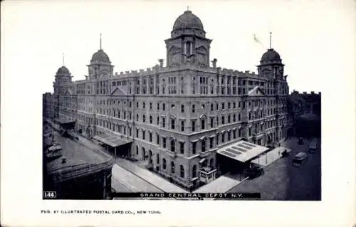 Ak New York City USA, Grand Central Depot