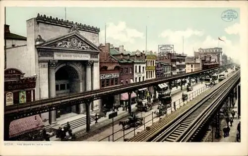 Ak New York City USA, The Bowery