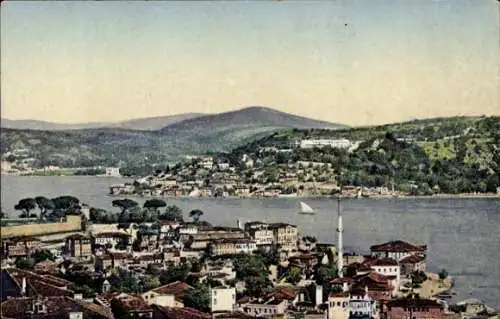 Ak Konstantinopel Istanbul Türkei, Arnaout-Keul, au Bosphore