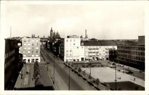 Ak Hradec Králové Königgrätz Stadt, Ulrichplatz