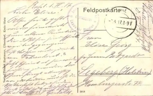 Ak Russland, russische Dorfstraße