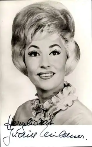 Ak Schauspielerin Judith Mildner, Autogramm
