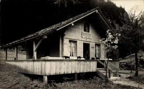 Ak Kandersteg Kanton Bern, Selden, Alkoholfreies Restaurant, Gasterntal