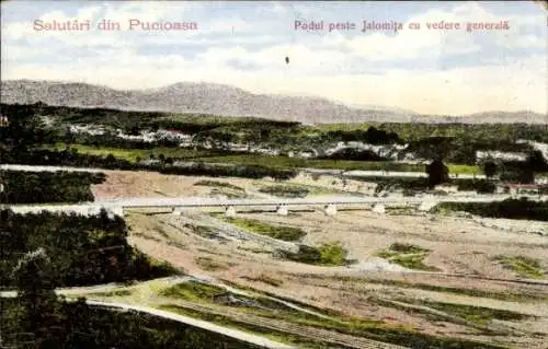 Ak Pucioasa Rumänien, Gesamtansicht