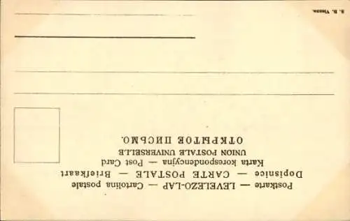 Künstler Ak Rennpferd Portrait