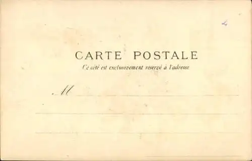 CPA Souvenir du Proces, Basse-Cour, Les Nodwin's, Buffet