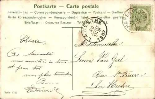 Künstler Ak Angler in Booten