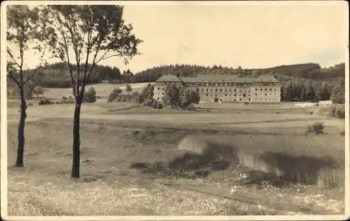 Foto Ak Janowice Wielkie Jannowitz am Riesengebirge Schlesien, Kinderheim