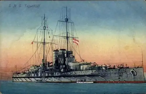Ak KuK-Marine, Schlachtschiff, SMS Tegetthoff