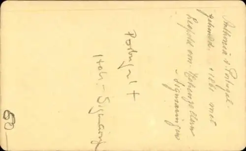 CdV Prinzessin von Hohenzollern, Antonia von Portugal, Portrait