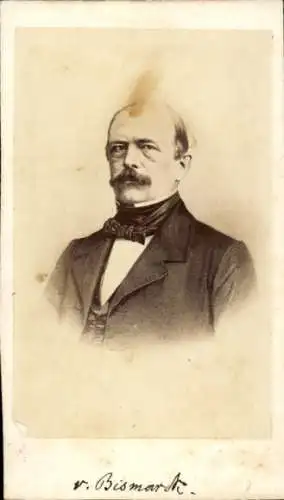 CdV Otto von Bismarck, Herzog zu Lauenburg, Bundeskanzler, Portrait