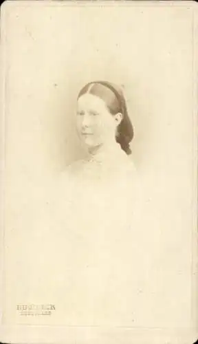 CdV Prinzessin Augusta von Württemberg, Gemahlin von Hermann v. Sachsen Weimar Eisenach, Portrait