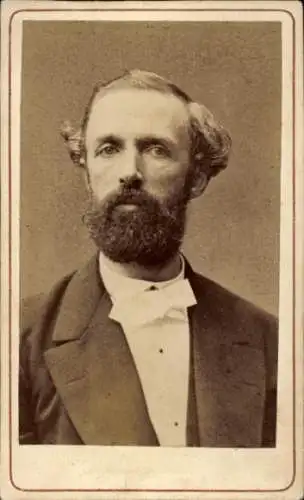 CdV König Oskar II von Schweden und Norwegen, Portrait