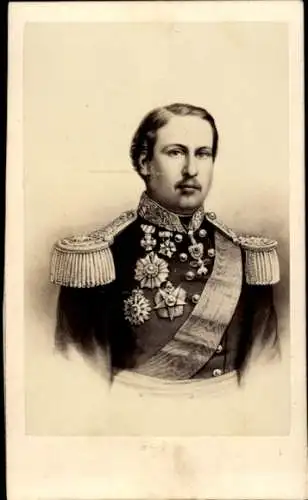 CdV König Louis I. von Portugal, Portrait