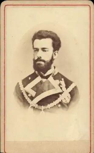 CdV Amadeus I., Herzog von Aosta, Portrait