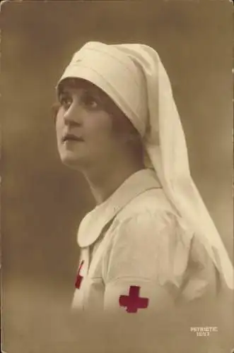Ak Krankenschwester, Portrait