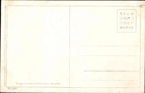 Künstler Ak Beckert, J. M., Mädchenkopf