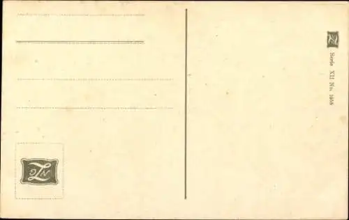 Ak Winterlandschaft, Schlittenfahrt