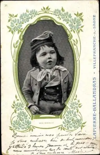 Ak Kind, Portrait, Bebe Normand