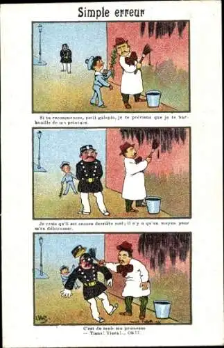 Ak Simple erreur, Si tu recommences, petit galopin