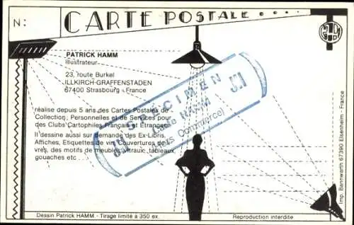 Künstler Ak Hamm, Patrick, Kellner