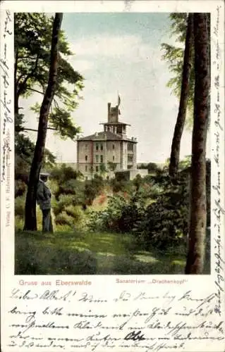 Ak Eberswalde in der Mark, Sanatorium Drachenkopf