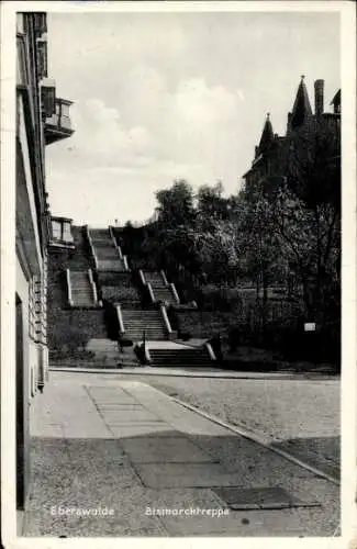 Ak Eberswalde in der Mark, Bismarcktreppe