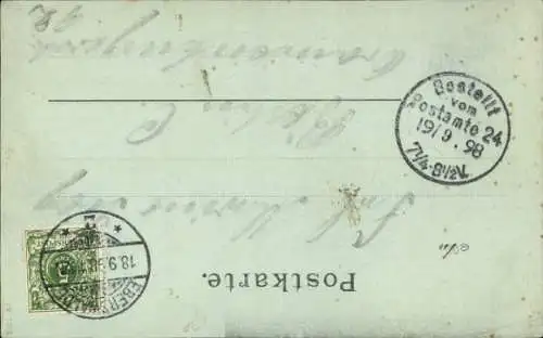 Ak Eberswalde in der Mark, Wasserfall