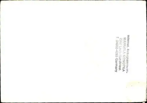 Ak Schauspielerin Ingrid Poller, Autogramm