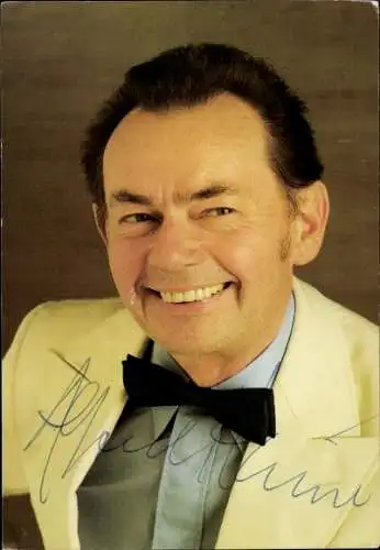 Autogrammkarte Dirigent Alfred Hause