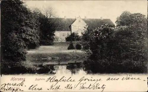 Ak Horsens Dänemark, Bygholm, Herrenhaus