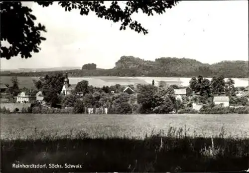Ak Reinhardtsdorf Schöna Sächsische Schweiz, Gesamtansicht