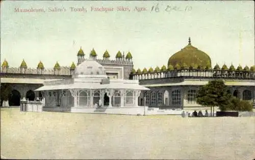 Ak Agra Indien, Mausoleum Salim's Tomb, Fatehpur Sikri