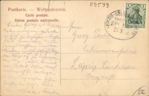 Ak Freiberg in Sachsen, Gesamtansicht