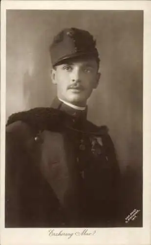 Ak Erzherzog Max, Porträt in Uniform