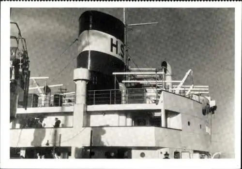 Ak MS Mülheim Ruhr, Mittschiffs-Aufbauten