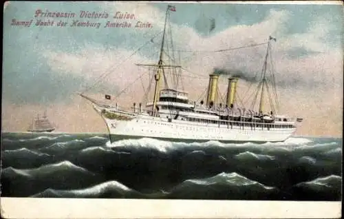 Ak HAPAG Dampfer Prinzessin Victoria Luise, Passagierschiff