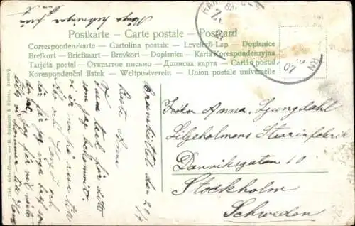 Ak HAPAG Dampfer Prinzessin Victoria Luise, Passagierschiff