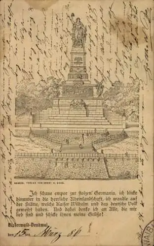 Vorläufer Litho Bingen am Rhein, Denkmal