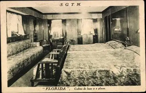 Ak Dampfer Florida, Cabine de luxe, SGTM