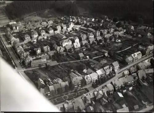 Ak Großbreitenbach in Thüringen, Fliegeraufnahme