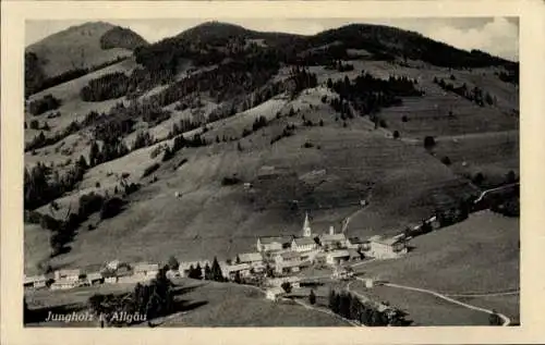 Ak Jungholz in Tirol, Fliegeraufnahme