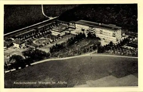 Ak Wangen im Allgäu, Fliegeraufnahme, Kinderheilstätte