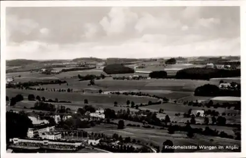 Ak Wangen im Allgäu, Fliegeraufnahme, Kinderheilstätte