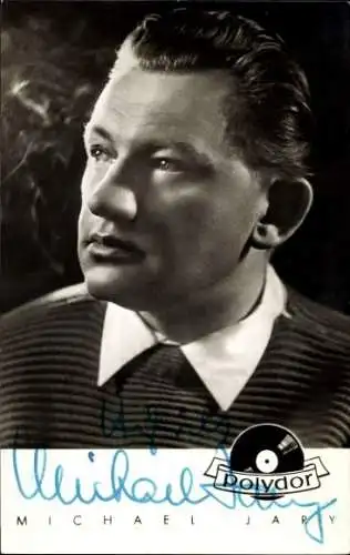 Ak Komponist Michael Jary, Autogramm