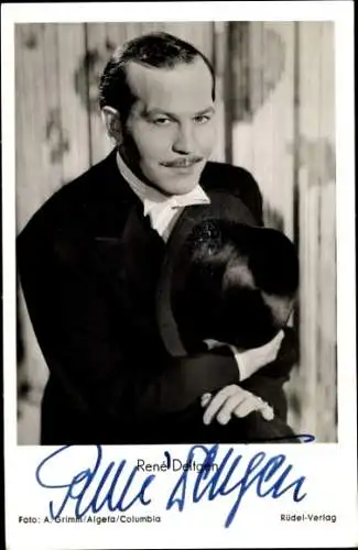 Ak Schauspieler René Deltgen, Portrait, Phantom des großen Zeltes