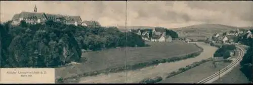 Klapp Ak Obermarchtal in Württemberg, Kloster Untermarchtal, Gesamtansicht