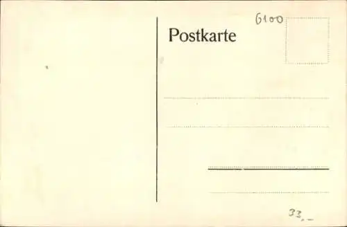 Studentika Ak Darmstadt in Hessen, Wappen Corps Franconia